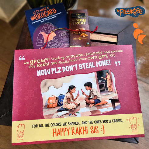 Madhubani Magic DIY Art Kit: Rakhi Edition