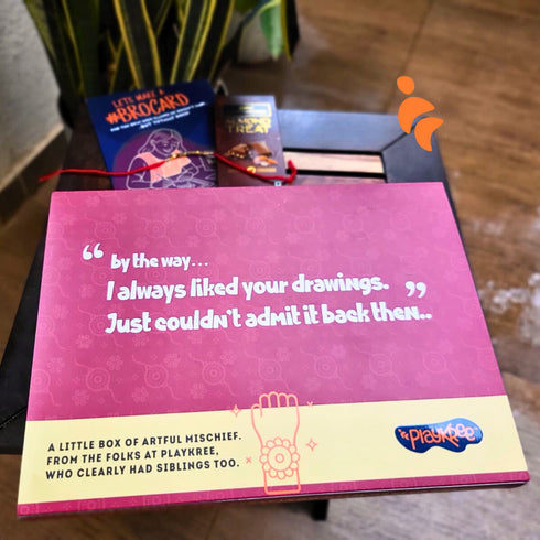 Madhubani Magic DIY Art Kit: Rakhi Edition