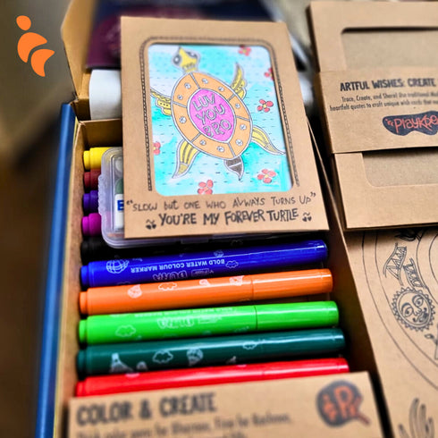 Madhubani Magic DIY Art Kit: Rakhi Edition