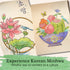 Korean Echoes Art & Mindfulness Kit: A Creative Journey Through Minhwa, Dancheong & Maedeup