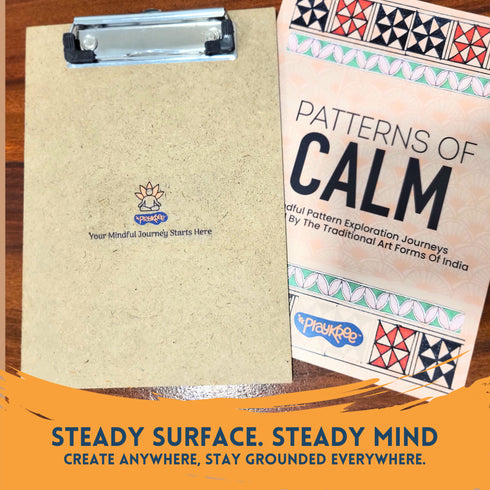 Patterns of Calm Art Kit: Slow Down With Folk-Inspired Mindful Patterning