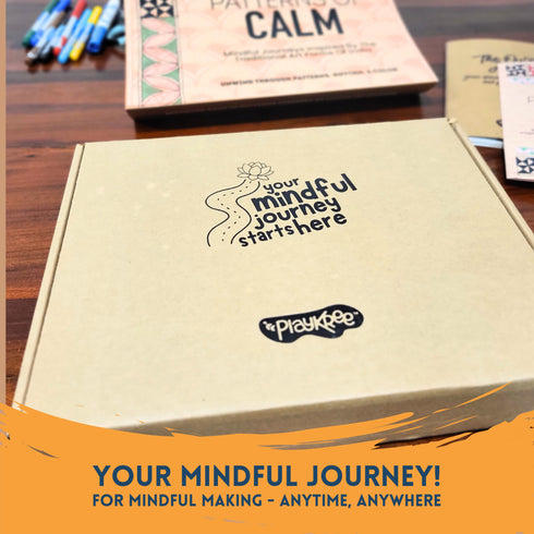 Patterns of Calm Art Kit: Slow Down With Folk-Inspired Mindful Patterning