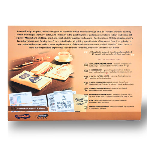 Patterns of Calm Art Kit: Slow Down With Folk-Inspired Mindful Patterning