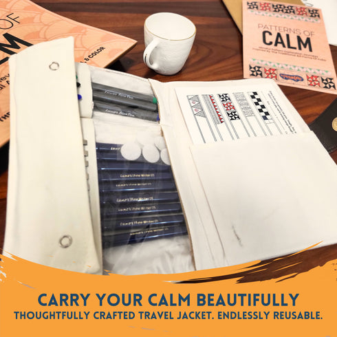 Patterns of Calm Art Kit: Slow Down With Folk-Inspired Mindful Patterning