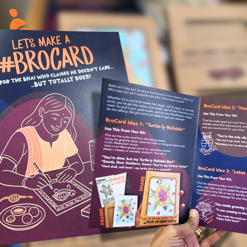 Madhubani Magic DIY Art Kit: Rakhi Edition